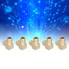 5Pcs Air Compressors Elbow Portable Mute Fitting Frequency Conversion Pneumatic