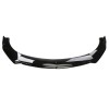 For Benz EClass E250 E350 Gloss Black Front Bumper Lip