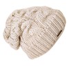 Frost Warm Chunky Soft Slouchy Beanie Cable Knit Skully Hat