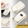 CTRINEWS for Lexus Key Fob Cover with Luxury Diamond Bling