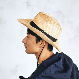 Tanaka Hat) Alek UK-H110 Straw Western Style Hat (Straw Hat, Men's, Straw, Ten Gallon, Western Hat, Gift, Birthday, Men, Gift, Popular Product, Made in Japan), natural