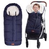 KZ Dotnz Stroller Footmuff, Winter Warm Waterproof Stroller Bunting Bag