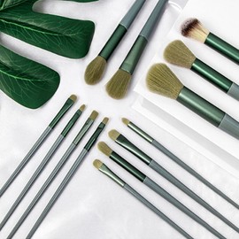 Makeup Brush Set of 13 Makeup Portable Foundation Shading Brush - Makeup Brush Set / 메이크업 브러쉬 13 종 세트 화장 휴대용 파데 쉐딩붓 - 메이크업 브러쉬 세트