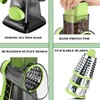 Eleko Meyar Cheese Grater with Handle, Multifunctional Manual Rotary Cheese