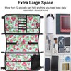 Wheelchair Storage Bag, Wheelchair Double-Sided Armrest Pouch with Cup Holder