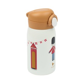 Fabelab Children's Drinking Bottle, 320 ml, Children's Water Bottles, Guard Water Bottle, Stainless Steel, BPA-Free, School Leak-Proof, Water Bottle Children