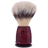 Facette Plisson Shaving Brush - Handle with Walnut and White