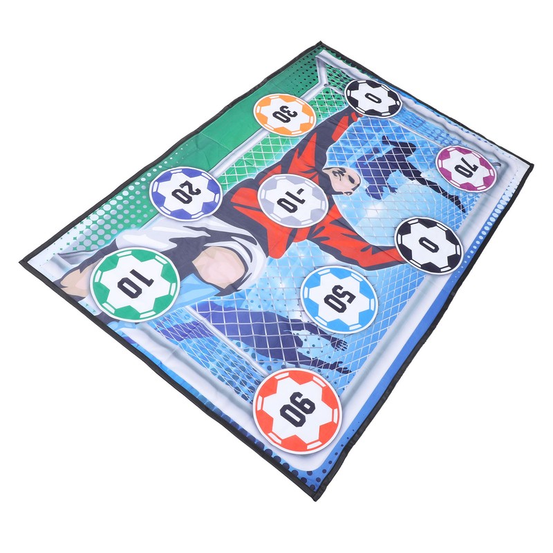 Soccer Ball Game Mat Set Interactive Multifunctional Safe Indoor Outdoor