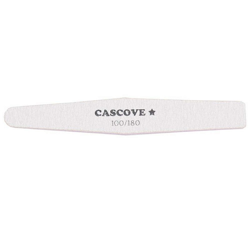 6pc Mixed Shape and Grit Nail Files Double Side Half