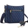VASCHY Crossbody Bag for Women,Fashion Quilted Hobo Handbag Puffer Shoulder