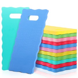 Woanger 12 Pcs Garden Kneeling Mat Foam Knee Mat Gardening Waterproof Knee Cushion for Baby Bath Seat Floor Yoga Exercise Seating Praying Work Classroom, 15.7 x 7 x 0.8 Inch