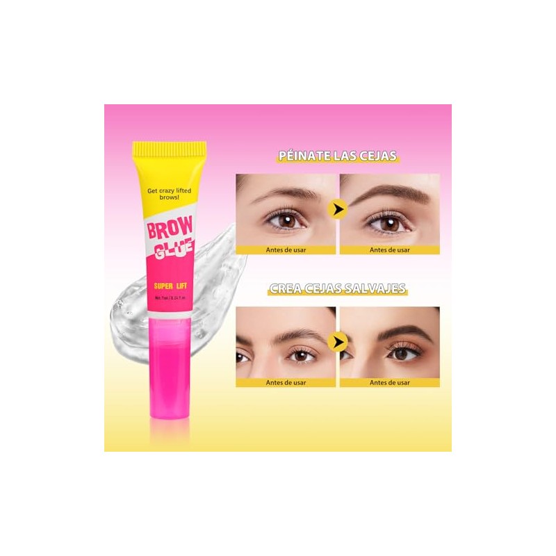 Professional Makeup Gel de Cejas, The Brow Glue, Estilizador de