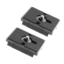 Sequpr 2 PCS Quick Release Plate Tripod Camera for Manfrotto Mount Plate 200pl-14 RC2 Cameras Tripod Head