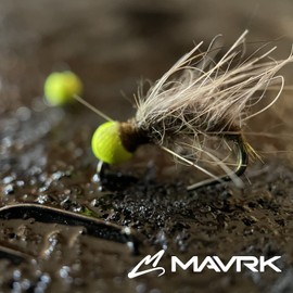 Mavrk Fly Fishing Slotted Tungsten Beads (Chartreuse, 2.5mm)