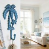 Neletao Cast Iron Hooks Outdoor Towel Hooks,Palm Tree Coat Decoration