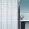 Spirella Shower Curtain textile Filigran white