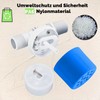 Float Valve for Water Tanks, 3/4 Inch Side Connection, Automatic
