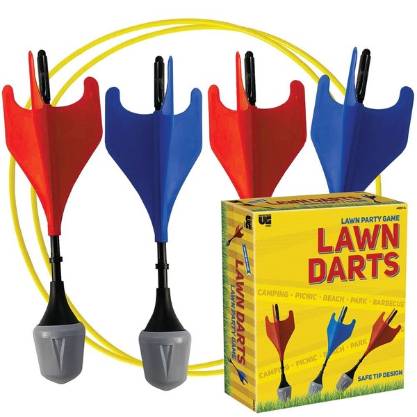 University Games Lawn Darts Target Toss Lawn Party Collection: 4-PK