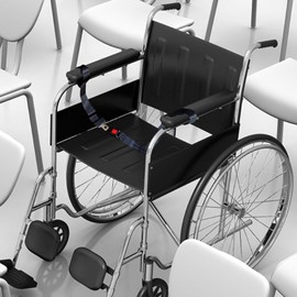 Wheelchair Stretcher Ambulance Airplane Wheelchair Seat Belt and Safety Harness Easy Install 55 Inches Long Belt Strap Fixing Strap Wheelchair Seat (1)