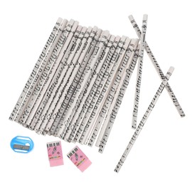 Garneck Pack of 36 Music Note Pencils - Funny Pens for and Musicians - Ideal for Music Crafts as for Musicians or for Classrooms and Parties
