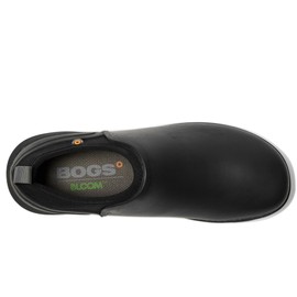 Bogs Women's Sauvie II Slip-On Rain Boot, Black 1, 7