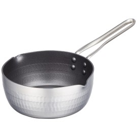 Endo Shoji Commercial Use TKG Yukihira Pan, 6.3 inches (16 cm), Shared Handle Thick Plate, Interior Teflon Resin, AYK7301