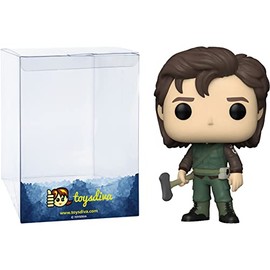 Steve: P o p ! TV Vinyl Figurine Bundle with 1 Compatible 'ToysDiva' Graphic Protector (1300-65636 - B)