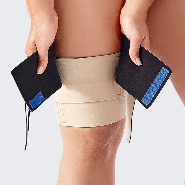ReadyWrap Black Thigh X-Large 25 cm Compression Wrap