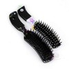 Hoyi Curved Cushion Scalp Volume Brush (Random Color) Brush Comb 2ea