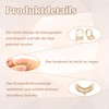 FOXMIND Pack of 10 Oval Finger Splints & Sleeves Kit,