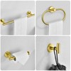 Bathroom Hardware Set, 7 Pcs Bathroom Towel Rack Stainless Steel