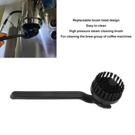 Topyond Detachable Cleaning Brush for 51mm 54mm Coffee Brewing Head Coffee Brush Coffee Grinder Brush Cleaner Coffee Tools High Pressure Steam Coffee Machine Grouphead Brush