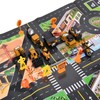 Pull Back Construction Vehicle Toys 1:64 Kids Truck Excavator Crane