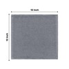 Artoid Mode Ring Spun Cotton Grey Dishcloth Kitchen Towels, 12x12