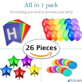 Jonami HB multicolour set., multi-coloured