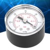 Axial Pressure Gauge Back Mount 1/8" BSPT Industrial Vacuum Pressure
