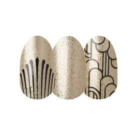 Color Street 'Golden Gala' (FDG517) - Nail Polish Strips A Night To Remember 2023