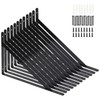 12 Pack L16" x H 10" Heavy Duty Shelf Brackets