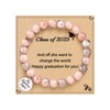 Sistble College Graduation Gifts for Her 2025 Graduation Bracelet Class