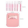 9pcs Crochet Hooks Set Professional High Accuracy Portable Soft Handle