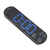 Digital Wall Clock Large Display with Remote Control Auto Brightness