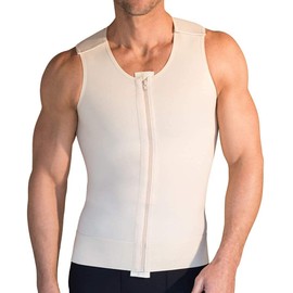 MARENA Recovery MV Mens Surgical Vest-XL-Beige
