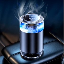 Smart Car Air Freshener 2025, Car Diffuser, 150ML/Bottle Essential Oil Diffuser Long Lasting, 3-Mode Adjustable with Auto On/Off Feature, Mood Lighting, Car Accessories for Woman&Men