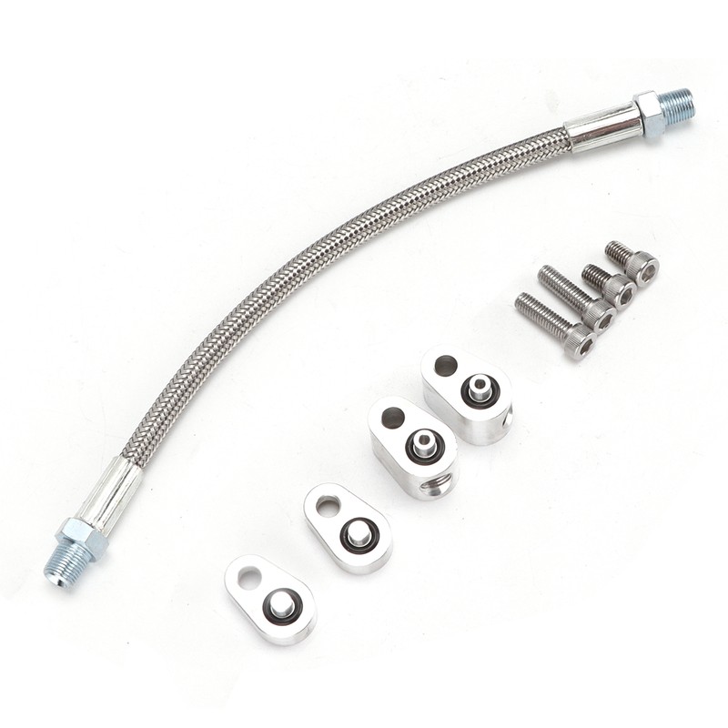 Cylinder Head Coolant Steam Port Crossover Hose Kit Replacement for