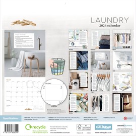 2024 Laundry Wall Calendar