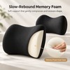 Car Memory Foam Neck & Lumbar Support Cushions for Driving