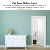 3 Sets Cat Door Holder Latch Simple Installation Plastic Cat