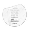 100pcs Words Quotes Round Stickers Love is an Act of