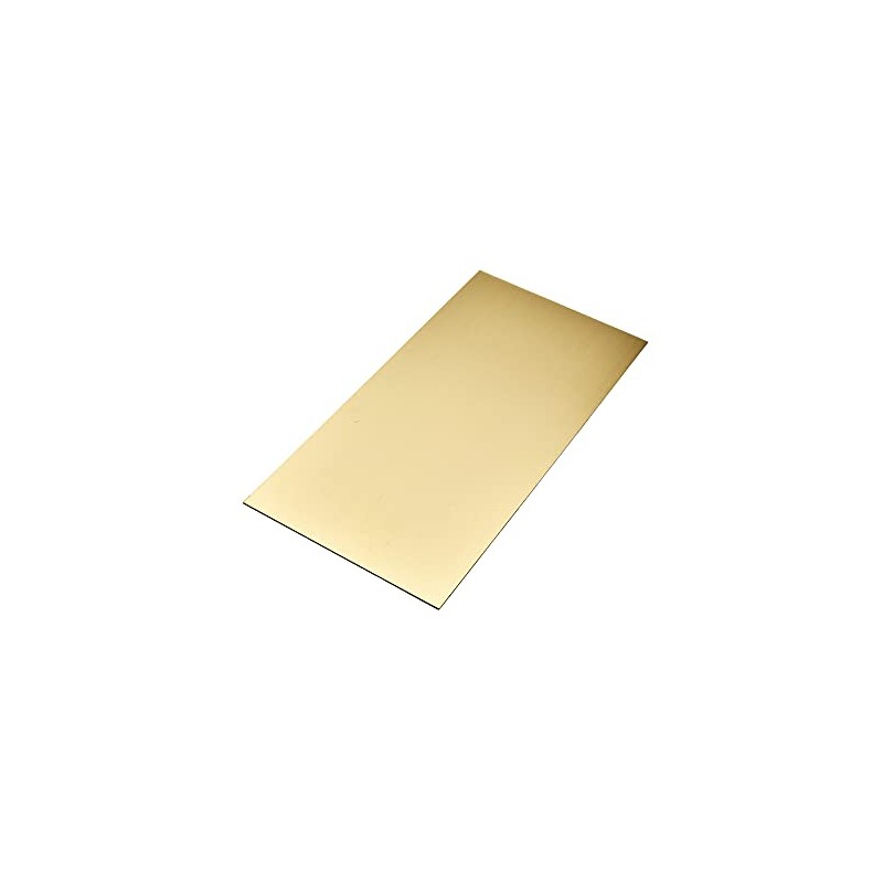 Taiho Brass Plate, Length 7.9 x Width 11.8 x Thickness