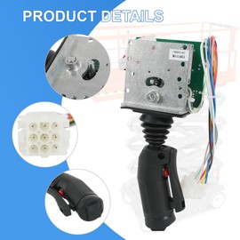 RALBDX Joystick Controller 159111 159111AB Compatible With Skyjack Scissor Lift SJIII3015 SJIII3215 SJIII3219 SJIII3220 SJIII3226 SJIII4626 SJIII4832 SJ12 SJ6832 RTE (For MC Motor Controlled Unit)